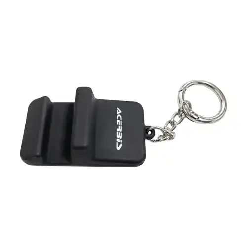 Silicone Phone Stand Keyring